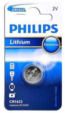 Baterie lithiová PHILIPS CR1632, 3 V (1 ks)