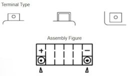 Motobatérie 12V, YT7B-BS, 6,8Ah, 110A, bezúdržbová MF AGM 150x65x93, YUASA originál (vr. balenie elektrolytu)
