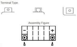 Motobatérie 12V, YTZ7V, 6,3Ah, 105A, bezúdržbová SUPER MF AGM 113x70x120, YUASA originál (aktivovaná ve výrobe)