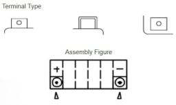 Motobatérie 12V, YT12B-BS, 10,5Ah, 210A, bezúdržbová MF AGM 150x69x130, YUASA originál (vr. balenie elektrolytu)
