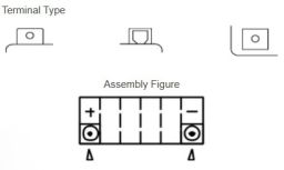 Motobatérie 12V, YTX14, 12,6Ah, 200A, bezúdržbová MF AGM 150x87x145, YUASA originál (aktivovaná ve výrobe)
