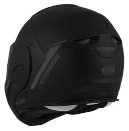 Přilba MultiFlip Korp, CASSIDA (černá matná/zelená/šedá) 2026