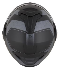 Přilba MultiFlip Korp, CASSIDA (černá matná/tmavě šedá/šedá) 2026