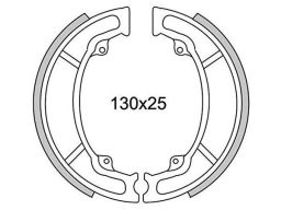 Brzdové obloženie (štandardné materiál) NEWFREN (2 ks v balenie)