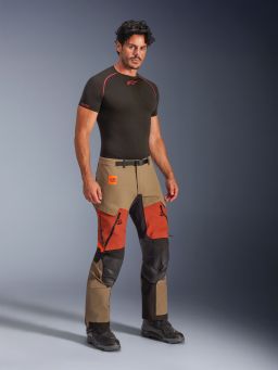 Nohavice HALO pre DRYSTAR XF, ALPINESTARS (svetle hnědá/tmavě oranžová/černá) 2026