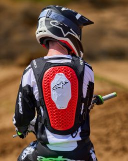 Airbagová vesta TECH-AIR®MX PLASMA system, ALPINESTARS (bílá/černá/červená) 2026