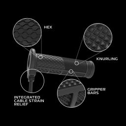 Vyhrievané gripy HotGrips pre 2.0 Adventure, OXFORD (integrované ovládanie)