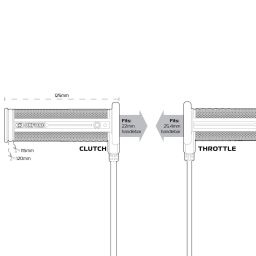 Vyhrievané gripy HotGrips pre 2.0 Touring, OXFORD (integrované ovládanie)