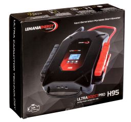Výkonný hybridní startovací booster H95 12V LEMANIA ENERGY