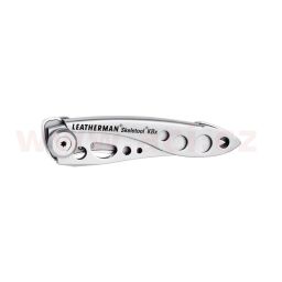 LEATHERMAN SKELETOOL KBx SILVER - zavírací nůž s otvírákem lahví, kombinovaná čepel