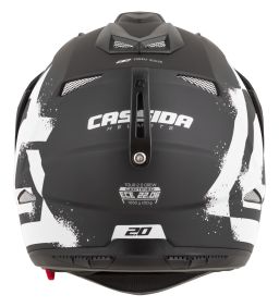 Prilba Tour 2.0 Crew, CASSIDA (čierna matná/bílá, plexi s prípravou pre Pinlock) 2026