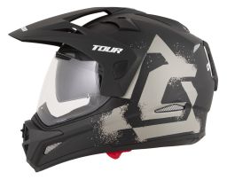 Prilba Tour 2.0 Crew, CASSIDA (čierna matná/písková, plexi s prípravou pre Pinlock) 2026