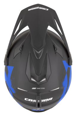 Prilba Tour 2.0 Crew, CASSIDA (čierna matná/modrá, plexi s prípravou pre Pinlock) 2026