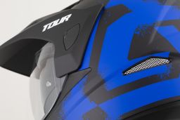 Prilba Tour 2.0 Crew, CASSIDA (čierna matná/modrá, plexi s prípravou pre Pinlock) 2026