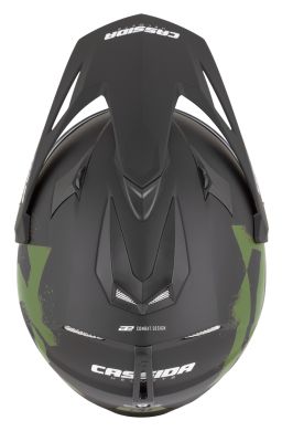 Prilba Tour 2.0 Crew, CASSIDA (čierna matná/tmavě zelená, plexi s prípravou pre Pinlock) 2026