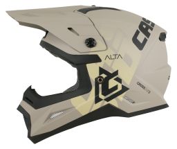 Přilba Cross Cup 2 Alta Junior, CASSIDA, dětská (písková matná/šedá) 2026