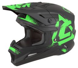 Prilba Cross Cup 2 Crew, CASSIDA (čierna matná/zelená fluo) 2026