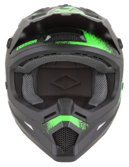 Prilba Cross Cup 2 Crew, CASSIDA (čierna matná/zelená fluo) 2026