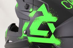 Prilba Cross Cup 2 Crew, CASSIDA (čierna matná/zelená fluo) 2026