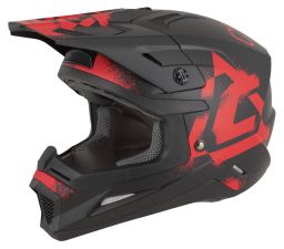 Prilba Cross Cup 2 Crew, CASSIDA (čierna matná/červená) 2026