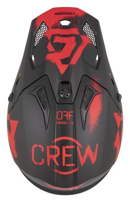 Prilba Cross Cup 2 Crew, CASSIDA (čierna matná/červená) 2026