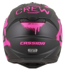 Prilba Cross Cup 2 Crew, CASSIDA (čierna matná/růžová fluo) 2026