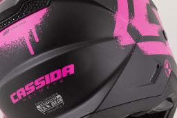 Prilba Cross Cup 2 Crew, CASSIDA (čierna matná/růžová fluo) 2026