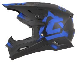 Prilba Cross Cup 2 Crew, CASSIDA (čierna matná/modrá) 2026
