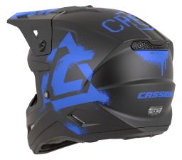 Prilba Cross Cup 2 Crew, CASSIDA (čierna matná/modrá) 2026