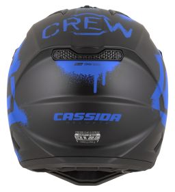 Prilba Cross Cup 2 Crew, CASSIDA (čierna matná/modrá) 2026