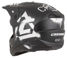 Prilba Cross Cup 2 Crew, CASSIDA (čierna matná/bílá) 2026
