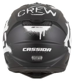 Prilba Cross Cup 2 Crew, CASSIDA (čierna matná/bílá) 2026