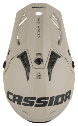 Prilba Cross Cup 2 Alta Junior, CASSIDA, detská (piesková matná/šedá) 2026