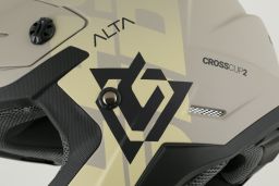 Prilba Cross Cup 2 Alta Junior, CASSIDA, detská (piesková matná/šedá) 2026