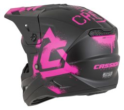 Prilba Cross Cup 2 Crew Junior, CASSIDA, detská (čierna matná/růžová fluo) 2026