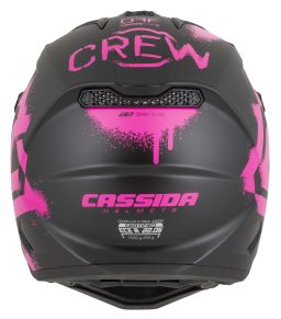 Prilba Cross Cup 2 Crew Junior, CASSIDA, detská (čierna matná/růžová fluo) 2026