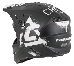 Prilba Cross Cup 2 Crew Junior, CASSIDA, detská (čierna matná/bílá) 2026