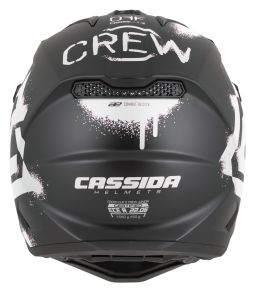 Prilba Cross Cup 2 Crew Junior, CASSIDA, detská (čierna matná/bílá) 2026