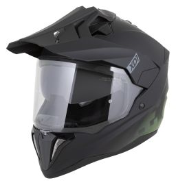 Prilba XD1, ZED (čierna matná/tmavě zelená) 2026