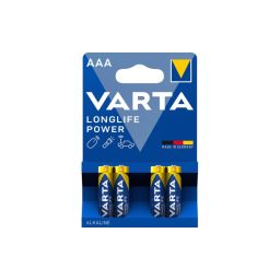 Baterie alkalická VARTA AAA LR03, 1.5 V (4 ks)