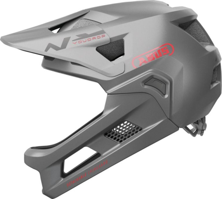 Cyklo přilba YouDrop FF Ti silver, ABUS dětská (titanová)