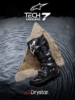 Boty TECH 7 ENDURO DRYSTAR, ALPINESTARS (černá) 2026
