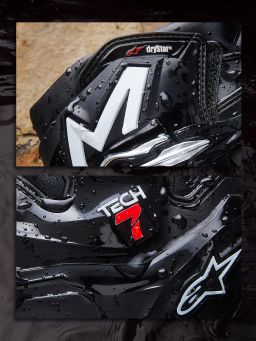 Boty TECH 7 ENDURO DRYSTAR, ALPINESTARS (černá) 2026