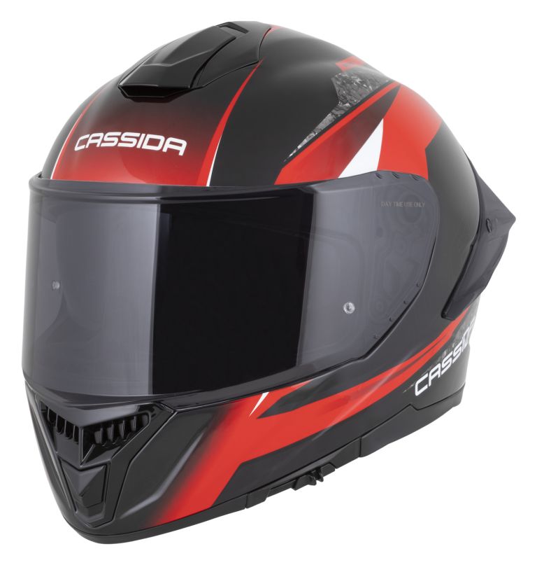 Přilba Integral GTS 2.1 Mega, CASSIDA (černá/červená/bílá) plexi s přípravou pro Pinlock 2026