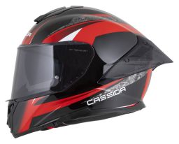 Přilba Integral GTS 2.1 Mega, CASSIDA (černá/červená/bílá) plexi s přípravou pro Pinlock 2026