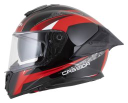 Přilba Integral GTS 2.1 Mega, CASSIDA (černá/červená/bílá) plexi s přípravou pro Pinlock 2026