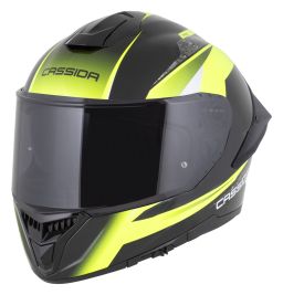 Přilba Integral GTS 2.1 Mega, CASSIDA (černá/žlutá fluo/bílá) plexi s přípravou pro Pinlock 2026