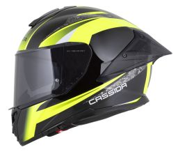 Přilba Integral GTS 2.1 Mega, CASSIDA (černá/žlutá fluo/bílá) plexi s přípravou pro Pinlock 2026
