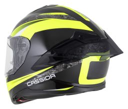 Přilba Integral GTS 2.1 Mega, CASSIDA (černá/žlutá fluo/bílá) plexi s přípravou pro Pinlock 2026