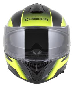 Přilba Integral GTS 2.1 Mega, CASSIDA (černá/žlutá fluo/bílá) plexi s přípravou pro Pinlock 2026